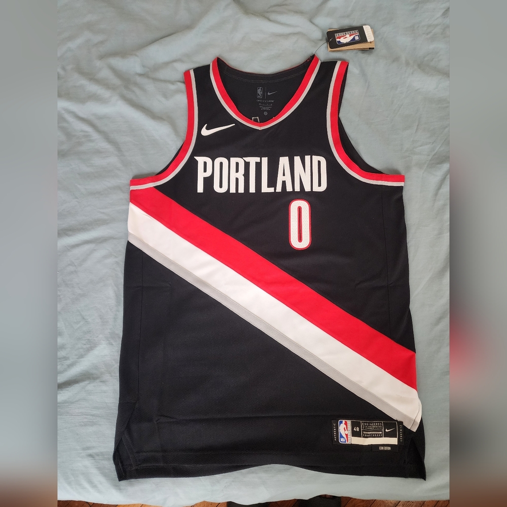 Nike Dame Lillard Portland Trailblazer Jersey